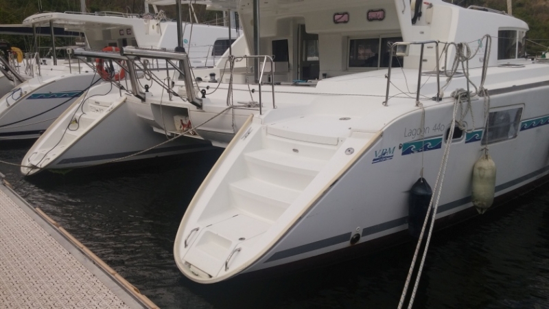 Photo:  Lagoon 440 A/C; Gen.