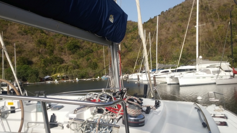 Photo:  Lagoon 440 A/C; Gen.