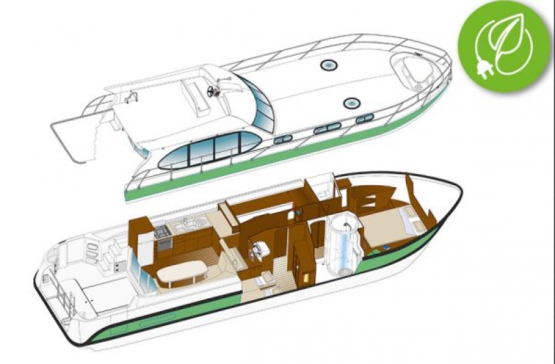 Photo:  Cruiser Premium 6/8 Pers. Electric (E SIXTO Green) Saverne