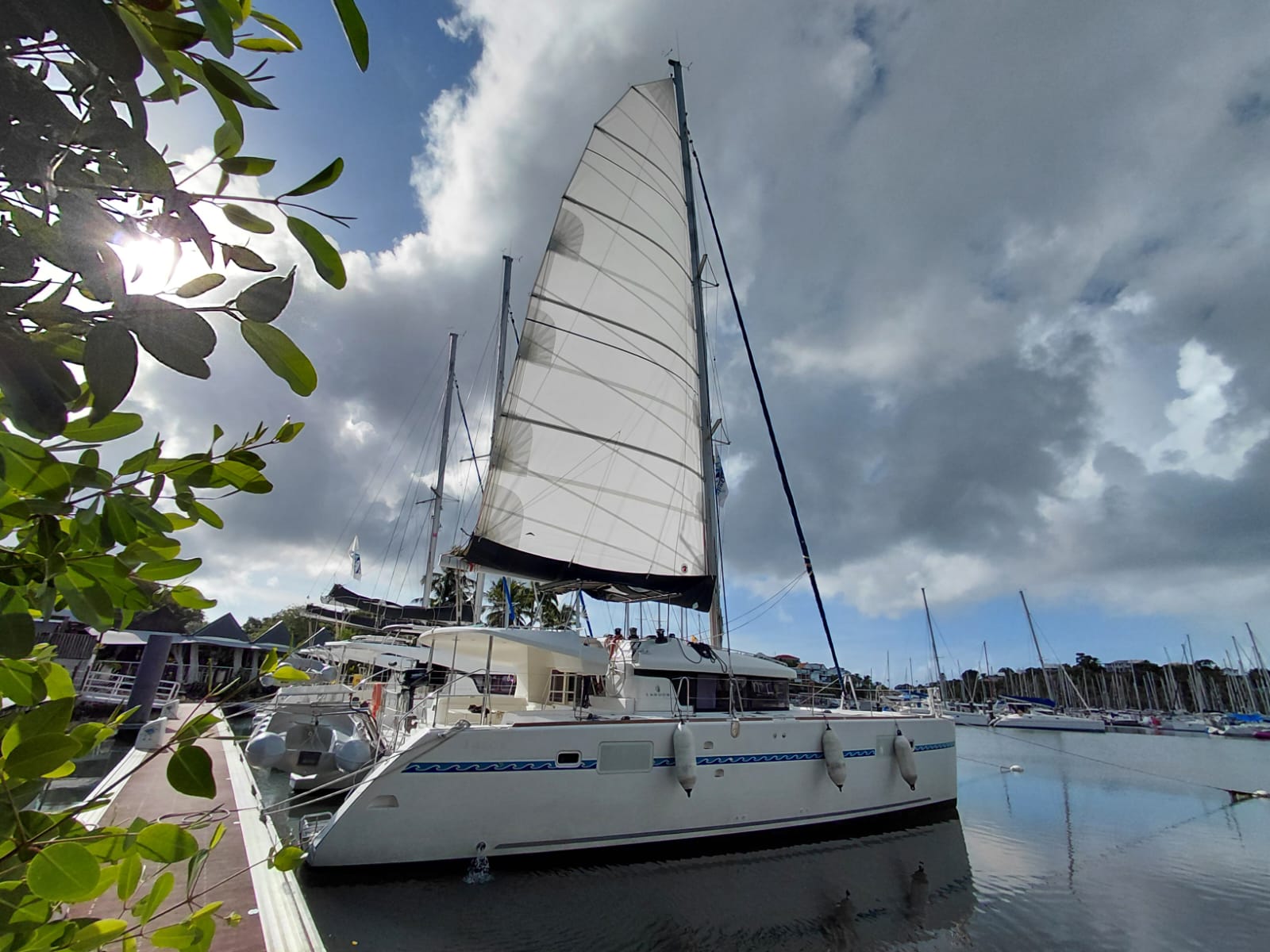Lagoon 450 S "Toja" @ St. Martin