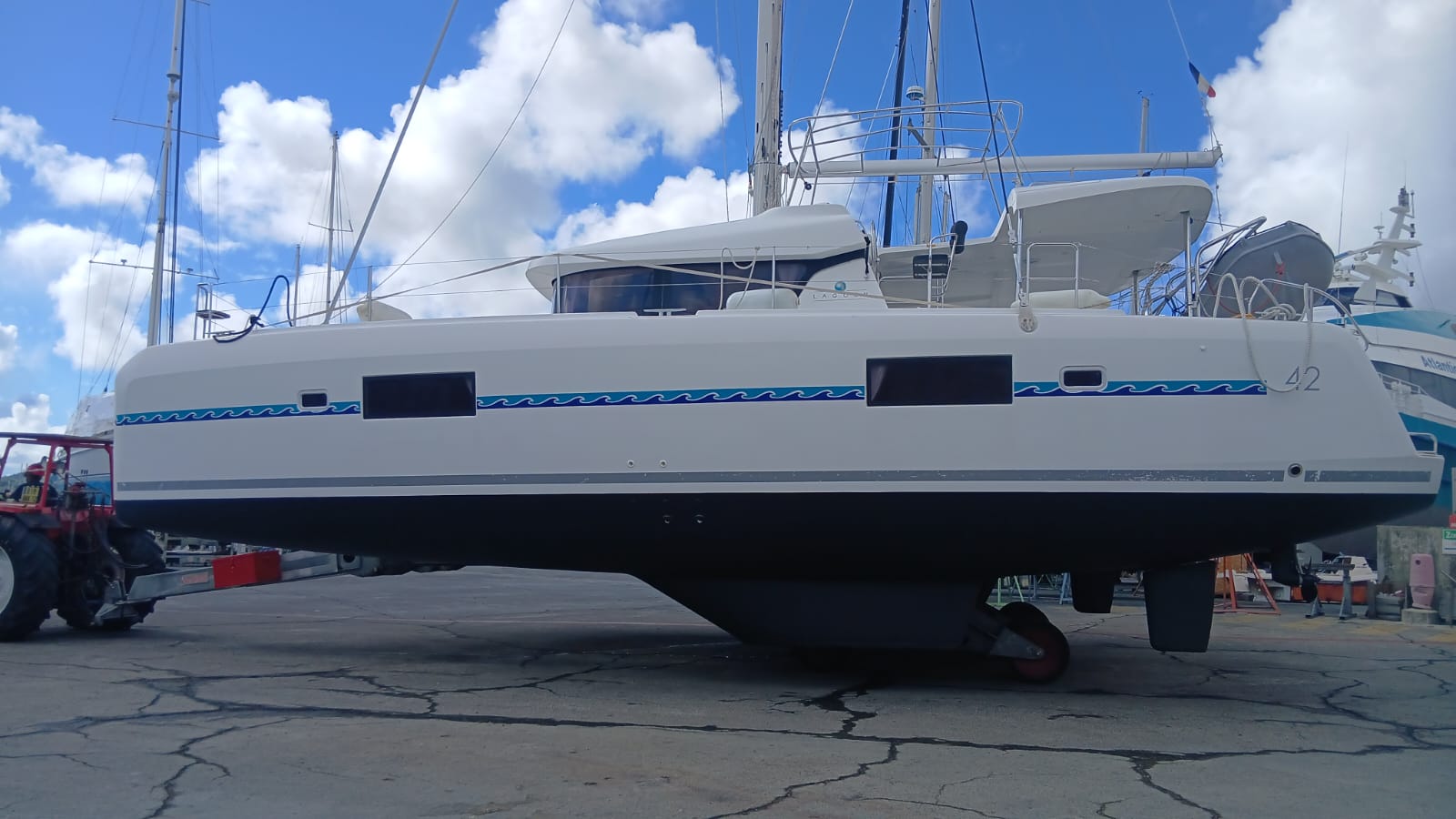 Lagoon 42 "Martine" @ Martinique 