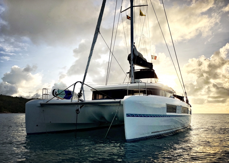 Lagoon 50 "Ocean" @ Mahé