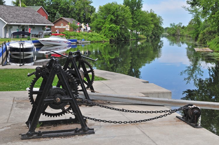 Merrickville Lock Rideau Canal. c Parks Canada Jean-Francois Bergeron